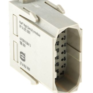 Modulo connettore HARTING, Maschio, serie Han-Modular, 5A, 25 vie