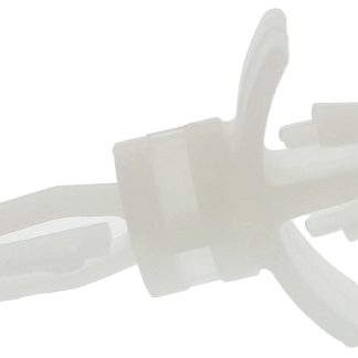 Colonnina di supporto PCB in Nylon Essentra, H. 6.4mm, Ø foro PCB 4mm