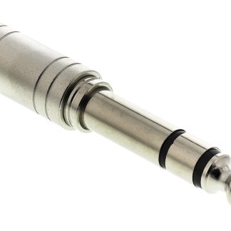 Adattatore AV Maschio 1/4 in Stereo (1), RS PRO, placcatura Nichel Femmina 3,5 mm Stereo (1)