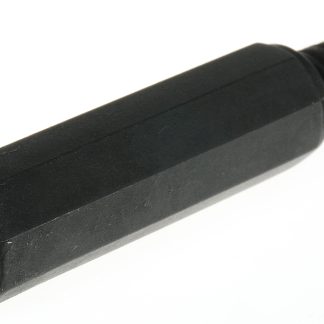 Connettore jack, 6.35 mm, Femmina, Nero, Montaggio su cavo