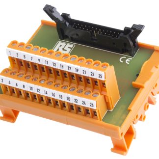 Modulo di interfaccia, RS PRO, IDC, Montaggio guida DIN, 26 poli, 50 V, 1A