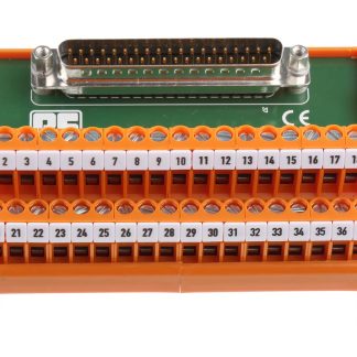 Modulo di interfaccia, RS PRO, D-sub, Montaggio guida DIN, Maschio, 37 poli, 50 V, 1A