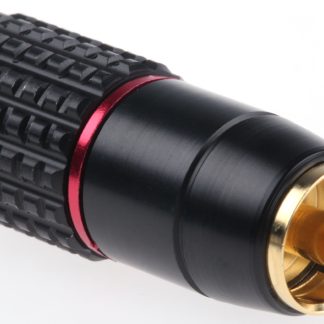Spinotto RCA RS PRO Maschio, in Oro, Montaggio su cavo