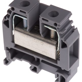 Morsettiera per guida DIN Entrelec, Grigio, livello Singolo, 76A