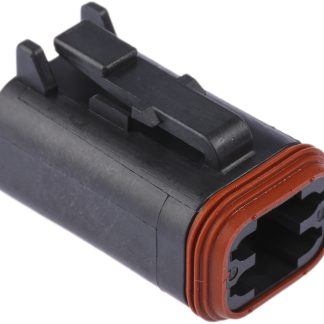 Connettore automotive Deutsch, Maschio, 13A, 4 vie