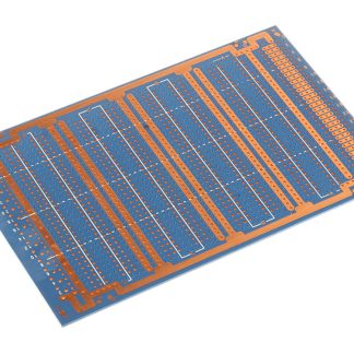 Eurocard 10-1042, doppia faccia FR2 100 x 160 x 1.6mm con fori 1.02mm