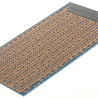 Eurocard 10-0581, singola faccia FR2 100 x 160 x 1.6mm con fori 1.02mm