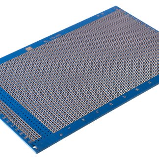 Scheda millefori singola faccia Vero Technologies passo 2.54 x 2.54mm, 160 x 100 x 1.6mm, DIN 41612