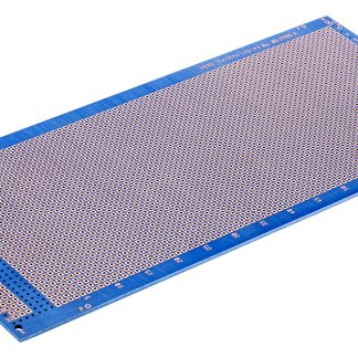 Scheda millefori singola faccia Vero Technologies passo 2.54 x 2.54mm, 220 x 100 x 1.6mm, DIN 41612