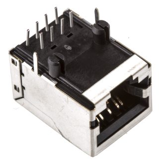 Connettore RJ45 Femmina Bel-Stewart Cat5e, 8 vie, Montaggio con foro passante