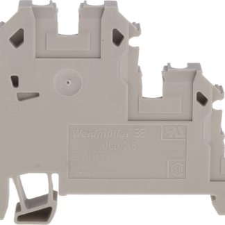 Morsettiera passante Weidmuller, Marrone, livello Triplo, 24A