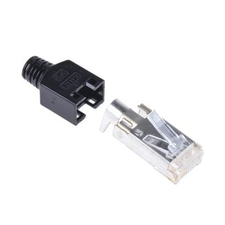 Connettore RJ45 Maschio Hirose, 8 vie, Montaggio su cavo