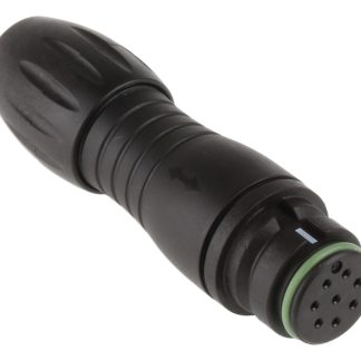 Connettore circolare binder, femmina, serie 720, Miniatura, 8 poli, Montaggio su cavo