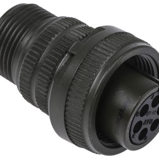 Connettore circolare MIL Amphenol Industrial, Ad angolo diritto, 6 poli, Femmina, Montaggio su cavo