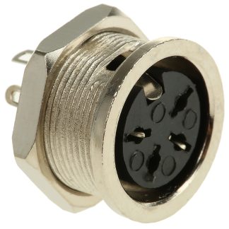Connettore DIN RS PRO, 4 poli, Femmina, 4A, 100 V c.a.