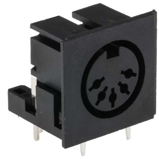 Connettore DIN RS PRO, 5 poli, Femmina, 2A, 100 V c.a.