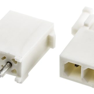 File di contatti PCB TE Connectivity, 2 vie, 1 fila, passo 4.14mm