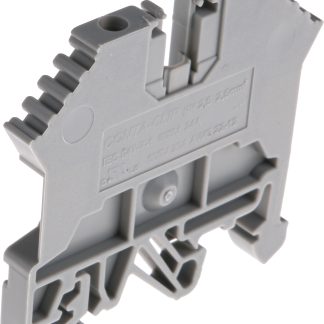 Morsettiera passante RS PRO, Grigio, livello Singolo, 24A