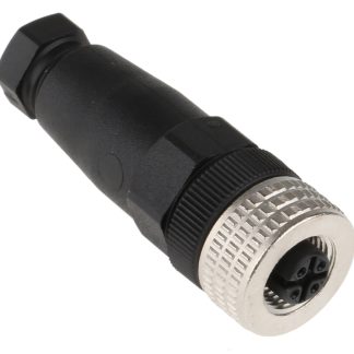 Connettore circolare Telemecanique Sensors, femmina, serie XZCC, M12, 4 poli, Montaggio su cavo