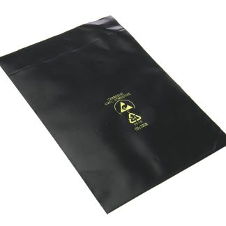 Sacchetto ESD RS PRO 127mm x 203mm x 0.075mm, col. Nero, 10 pz.