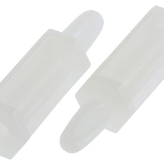Colonnina di supporto PCB in Nylon Essentra, H. 19.1mm, Ø foro PCB 4mm