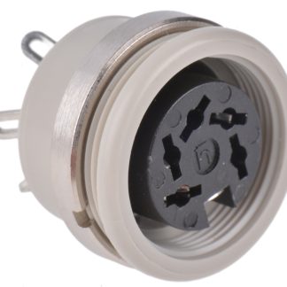 Connettore DIN Hirschmann, serie MAB, 5 poli, Femmina, IP30, 4A, 34 V c.a./c.c., DIN EN 60 130-09