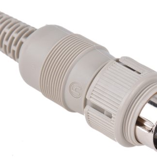 Connettore DIN Hirschmann, serie MAS, 6 poli, Maschio, IP30, 4A, 34 V c.a./c.c., DIN 45322