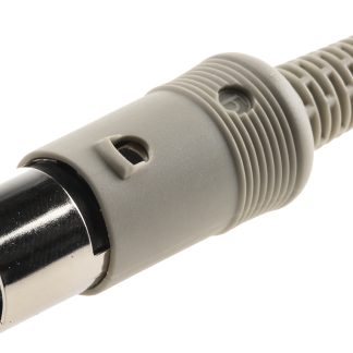 Connettore DIN Hirschmann, serie MAS, 8 poli, Maschio, IP30, 4A, 34 V c.a./c.c., DIN 45326