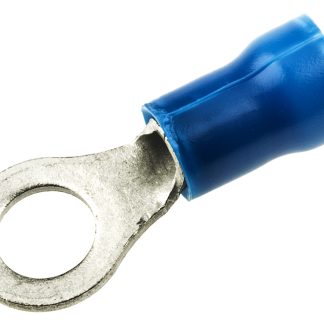 Capicorda TE Connectivity Isolato, Ø perno M5, dimens. max filo 2.6mm², 14AWG, Blu