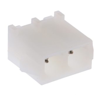 File di contatti PCB TE Connectivity, 2 vie, 1 fila, passo 6.35mm