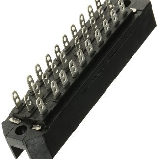 Connettore DIN 41612 Telegartner serie J000 Femmina, 30 vie, 3 file, a Saldare, 8A