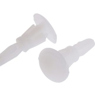 Colonnina di supporto PCB in Nylon Essentra, H. 6.4mm, Ø foro PCB 3.18mm