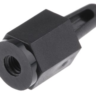 Colonnina di supporto PCB in Nylon Essentra, H. 10mm, Ø foro PCB 4mm
