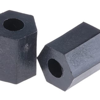 Distanziale esagonale in PET rinforzato con fibre di vetro HARWIN, H. 8mm