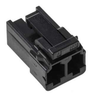 Corpo connettore automotive Hirose Femmina, 2 vie, 1 fila, passo 3mm
