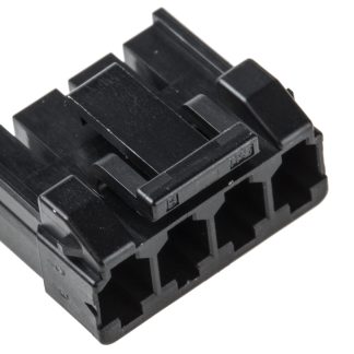 Corpo connettore automotive Hirose Femmina, 4 vie, 1 fila, passo 3.96mm