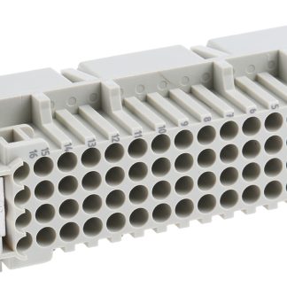 Inserto connettore HARTING, Maschio, serie Han D, 10A, 64 vie