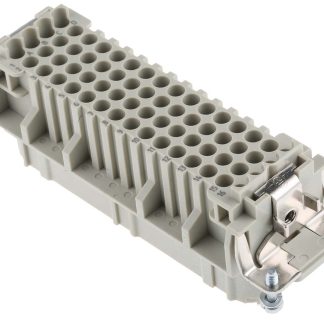 Inserto connettore HARTING, Femmina, serie Han D, 10A, 64 vie
