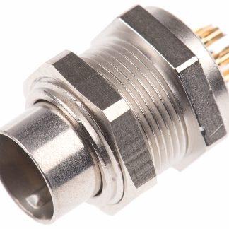 Connettore circolare Binder, femmina, serie 711, M9, 7 poli, Montaggio a pannello