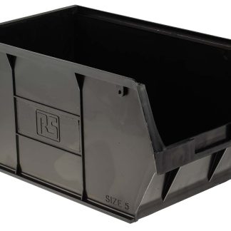 Contenitore ESD in Polipropilene RS PRO, 182mm x 350mm x 205mm, mat. antistatico/conduttivo