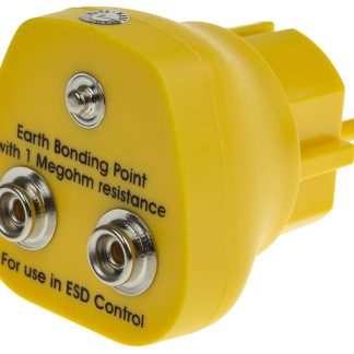 Connettore maschio di messa a terra ESD RS PRO, 1 X vite da 4 mm, 2 x vite da 10 mm, spina tipo C - EU