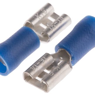 Capicorda femmina RS PRO, Isolato, linguetta 6.35 x 0.8mm