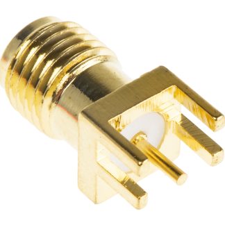 Connettore coassiale Ad angolo retto RF Solutions, Femmina