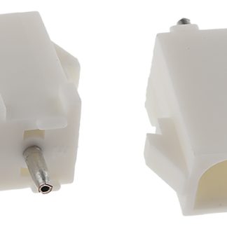 File di contatti PCB TE Connectivity, 3 vie, 1 fila, passo 6.35mm