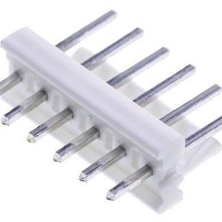Connettore maschio TE Connectivity, 6 vie, 1 fila, passo 2.54mm