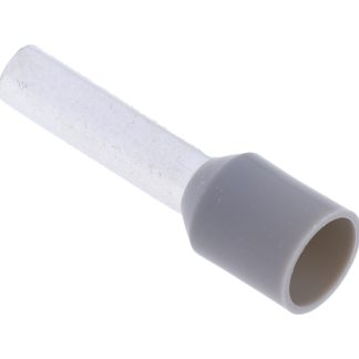 Boccola a crimpare RS PRO, Isolato, Grigio, lunghezza pin 12mm, filo max 4mm², 12AWG
