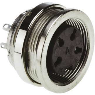 Connettore DIN Amphenol Industrial, serie C 091 D, 4 poli, Femmina, IP67, 5A, 300 V c.a./c.c.