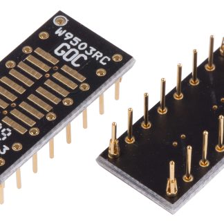 Adattatore zoccolo IC Winslow W9503RC, Foro passante, da 16 pin femmina SOP a 16 pin maschio DIP, passo , passo 1.27