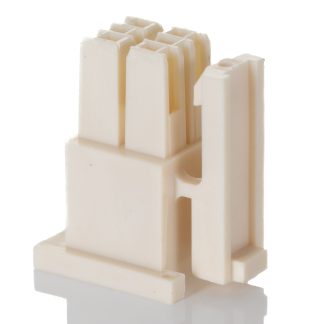 Corpo connettore Samtec Maschio, 4 vie, 2 file, passo 2.54mm