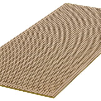 Scheda millefori singola faccia RS PRO passo 2.54 x 2.54mm, 220 x 100mm, DIN 41612